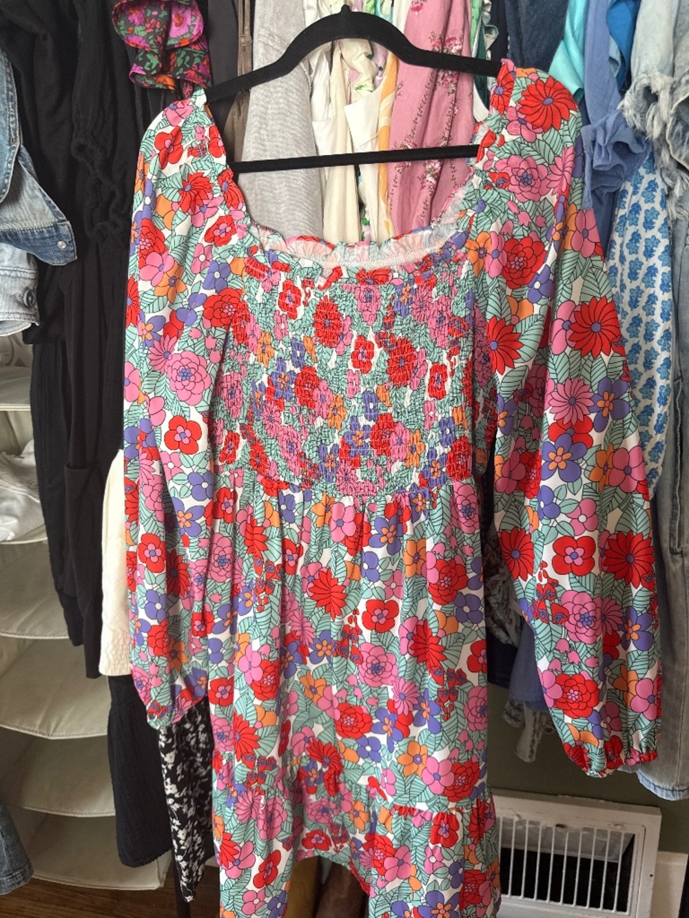 Apricot Lane Floral Dress - Size L